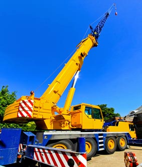 exemple de grue en location sur Vaux-les-palameix